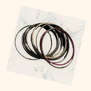 5/$20 Bundle‎ of 10 Bangle Bracelets